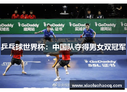 乒乓球世界杯：中国队夺得男女双冠军
